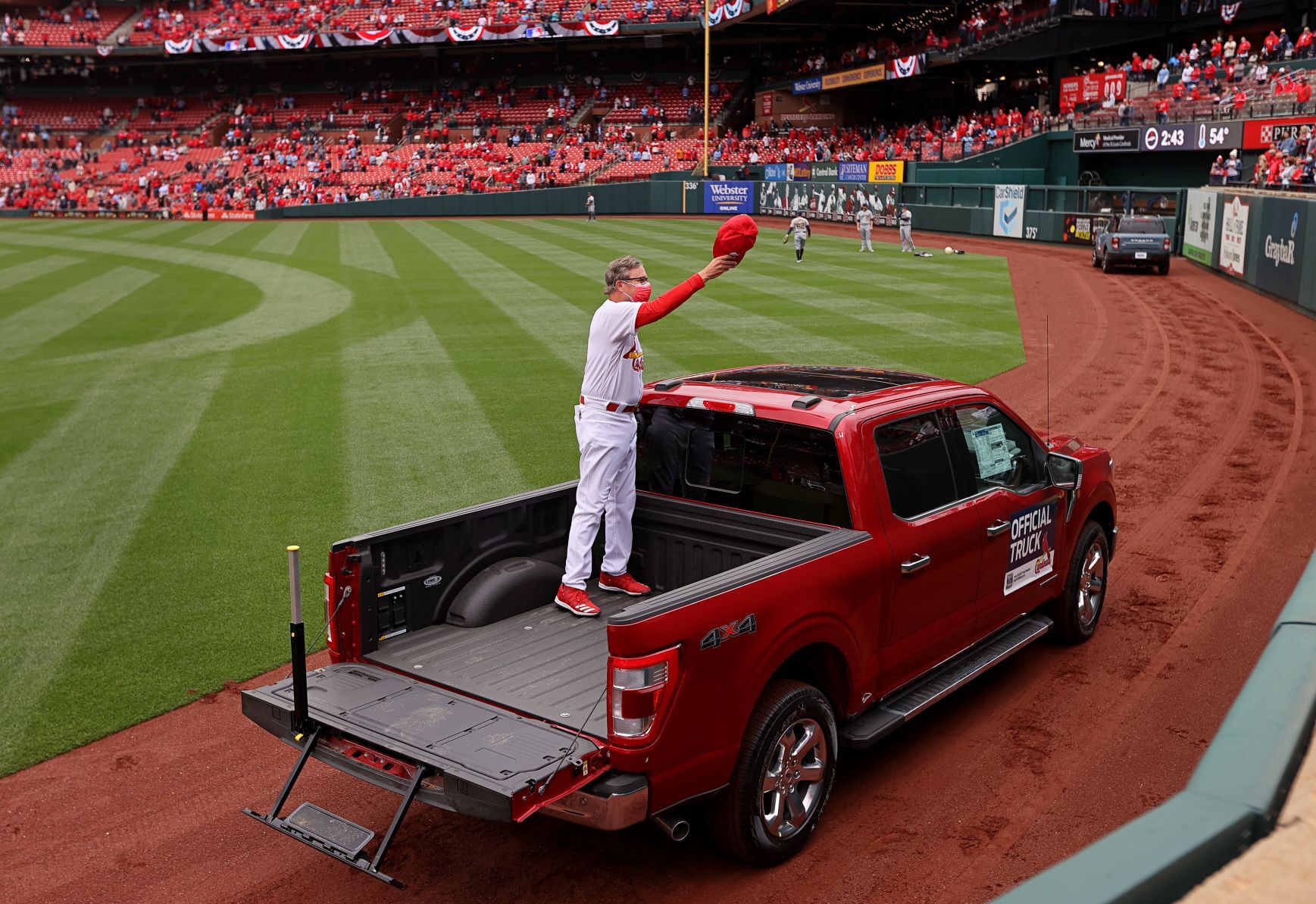 St. Louis Cardinals 2021 home opener at Busch Stadium